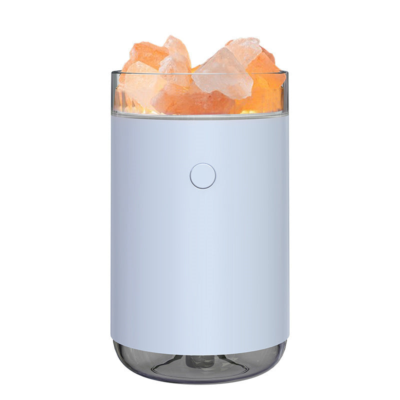 Crystal Salt Stone Aromatherapy Diffuser with LED Lamp